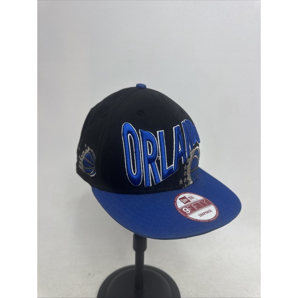 Vintage NewEra 59FIFTY Orlando Magic Hardwood Classics Black Hat Snapback